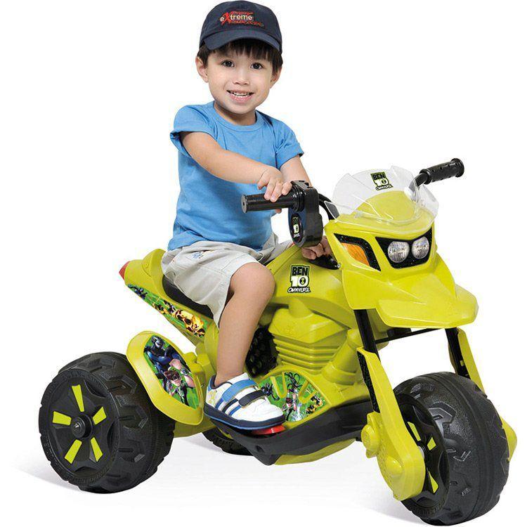 電動ネギジェニア Moto ZX Ben10 Elétrica 6V - Bandeirante - Moto Elétrica Infantil
